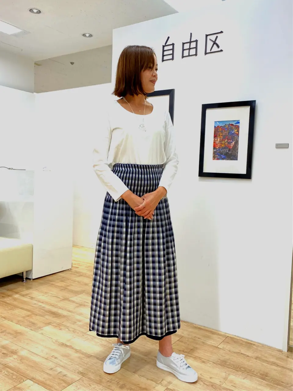 自由区 yamanouchi コーディネート画像