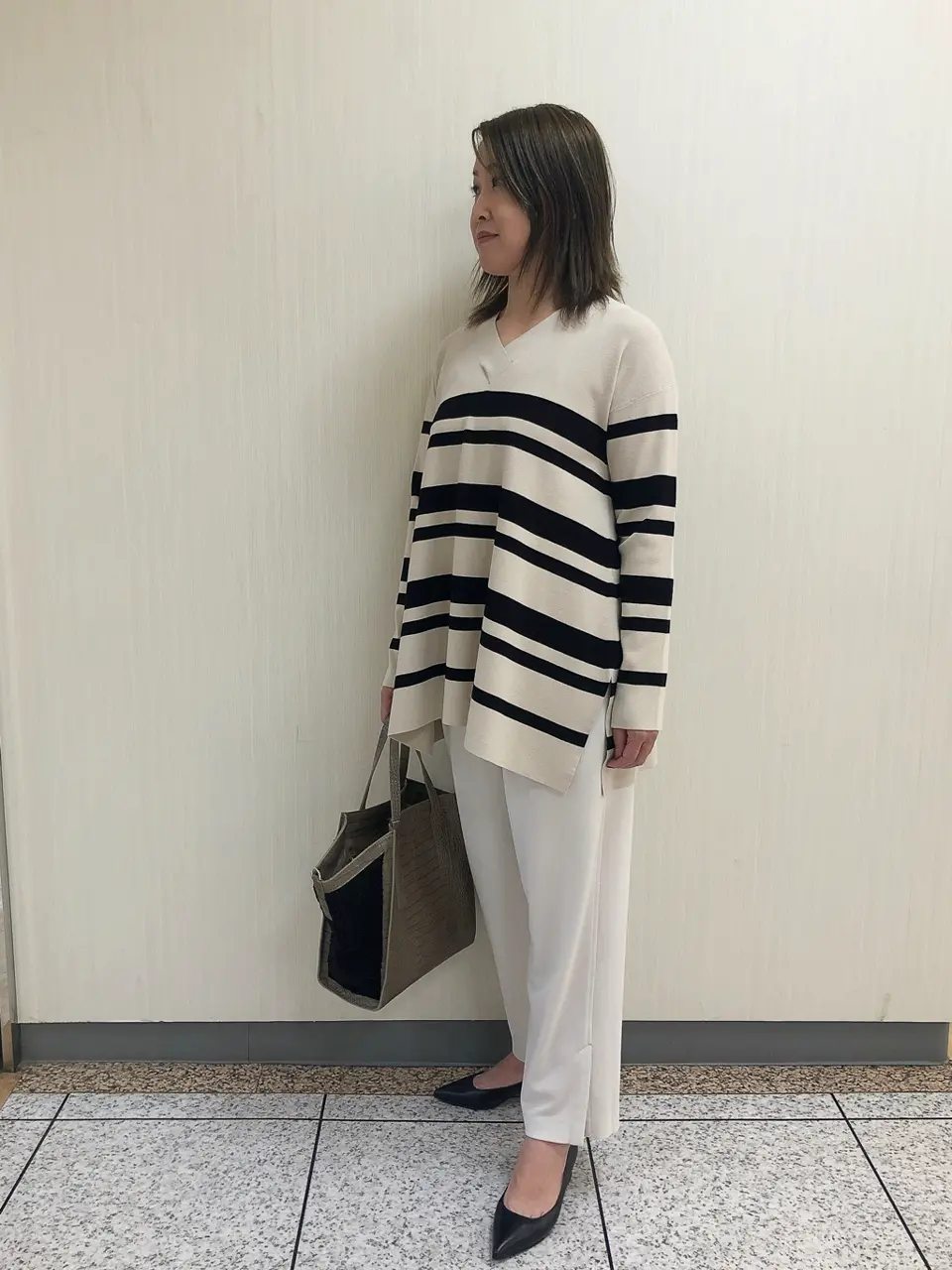 自由区 上島 コーディネート画像