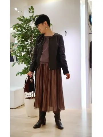 自由区 田中 コーディネート画像