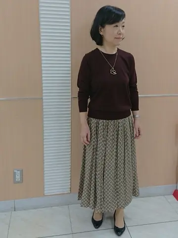 自由区 スタッフ コーディネート画像