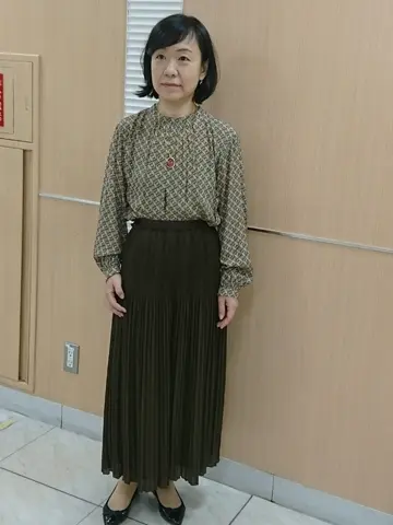 自由区 スタッフ コーディネート画像