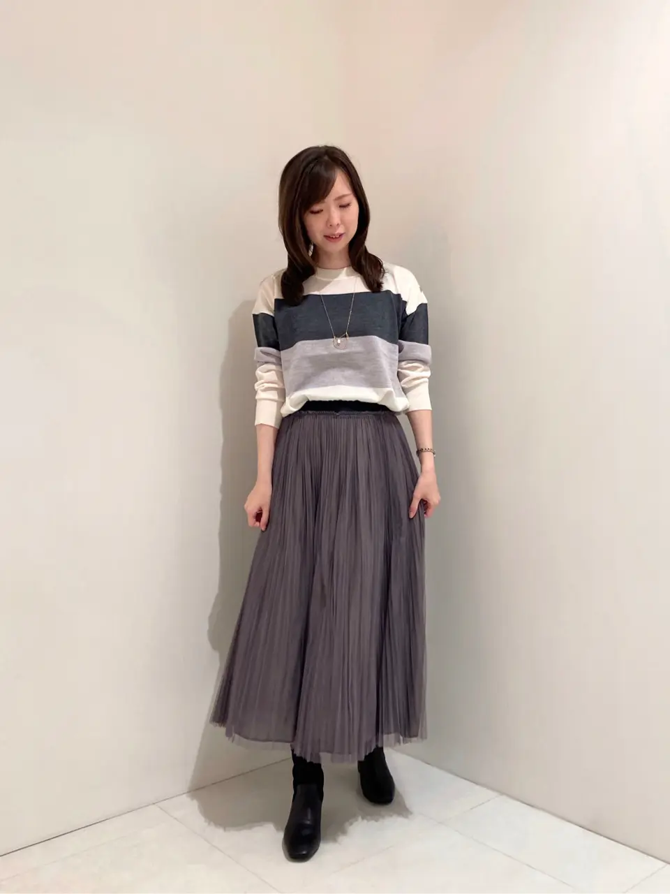  檀 コーディネート画像