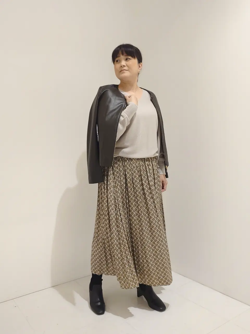 自由区 山村 コーディネート画像