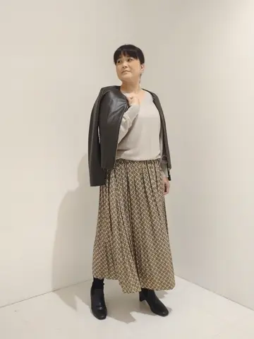 自由区 山村 コーディネート画像