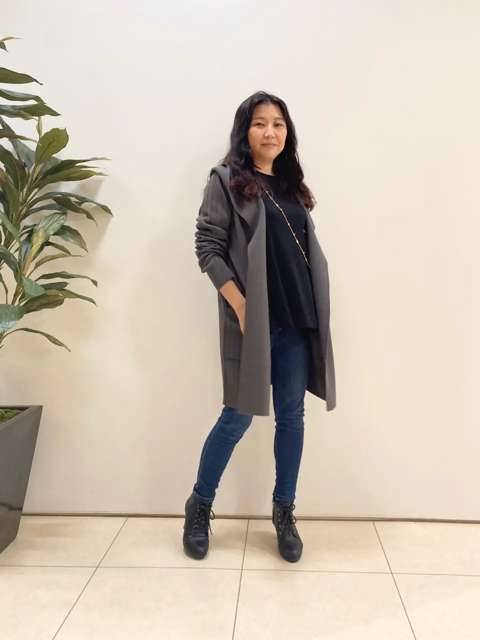 自由区 土居 コーディネート画像