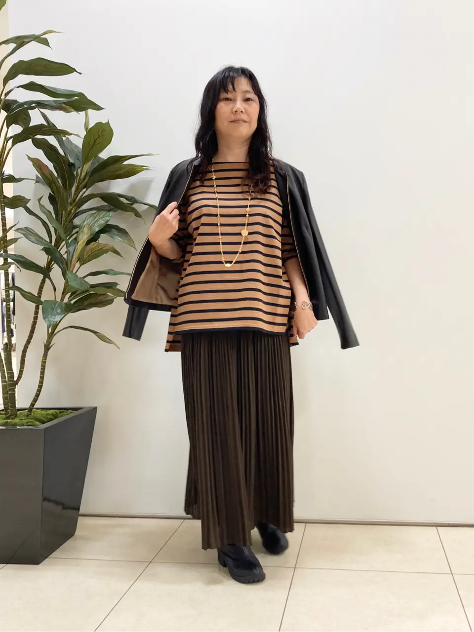 自由区 土居 コーディネート画像