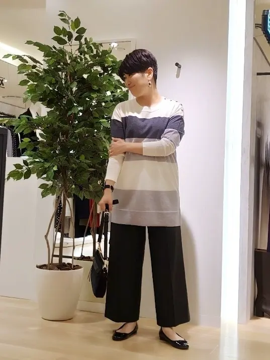 自由区 田中 コーディネート画像