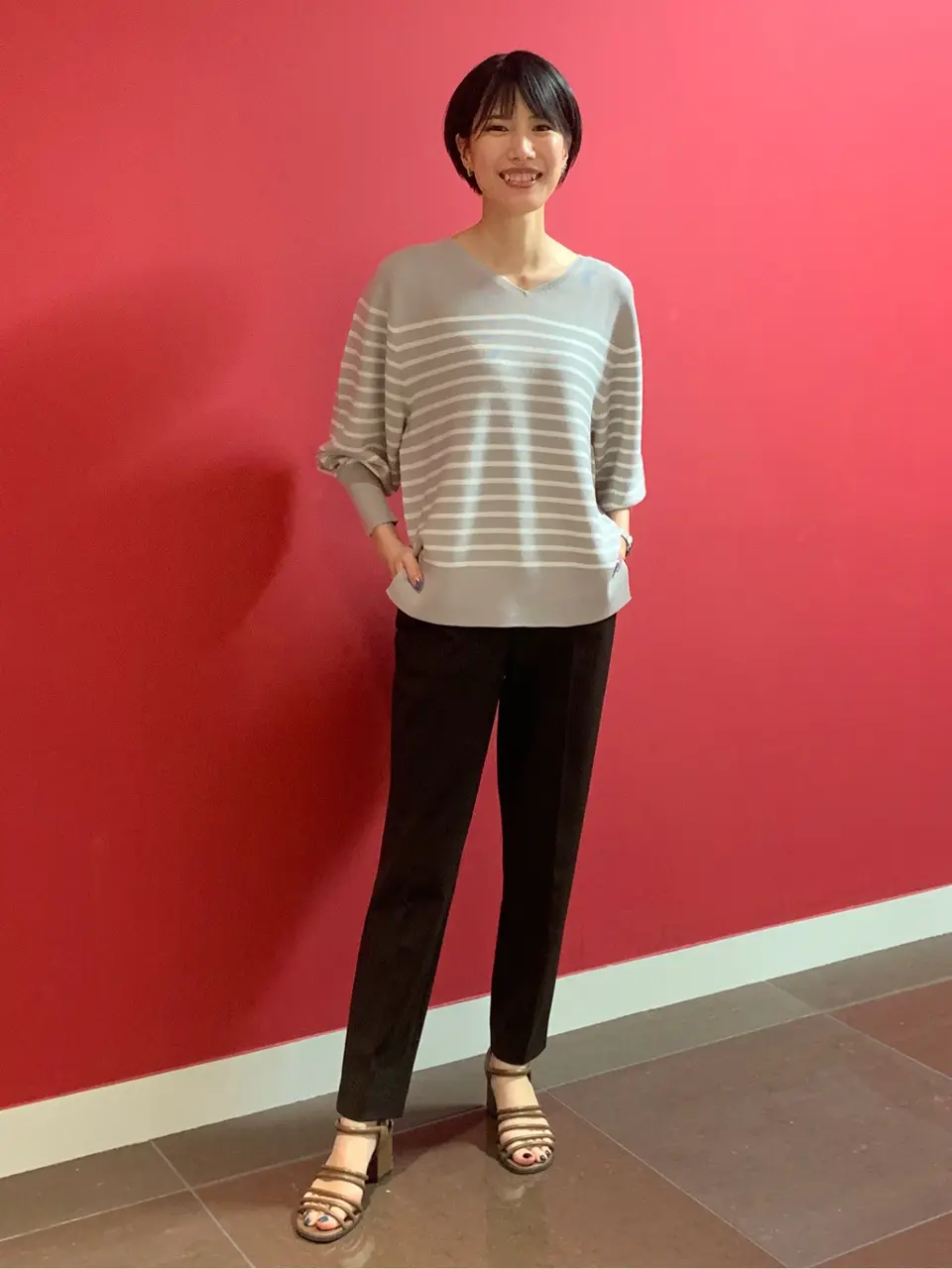 自由区 河野 コーディネート画像