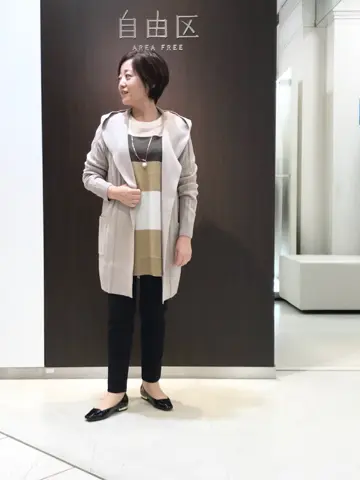 自由区 江川 コーディネート画像