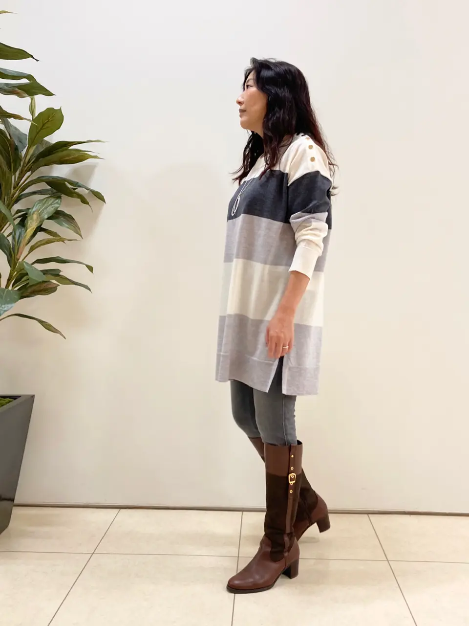 自由区 土居 コーディネート画像