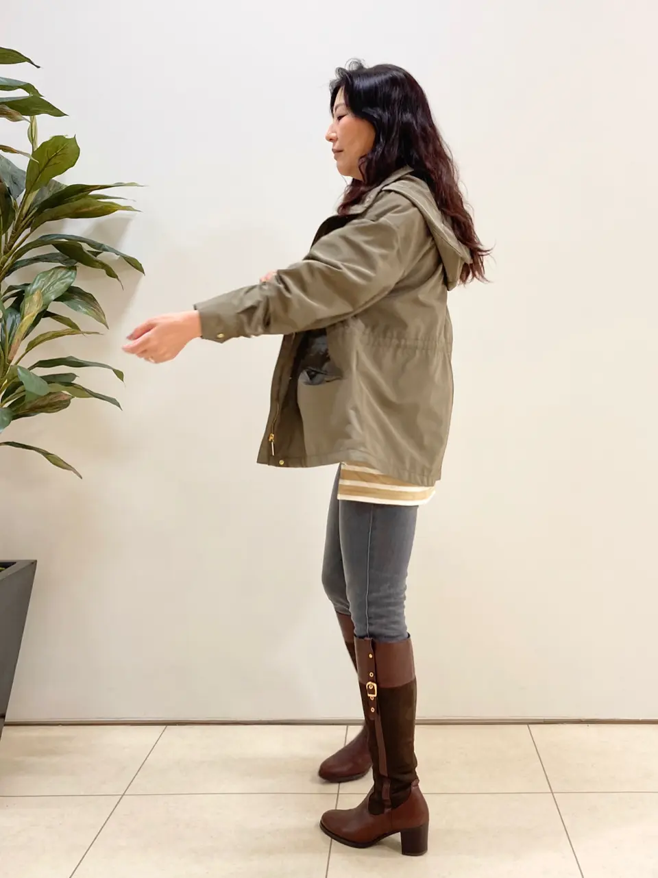 自由区 土居 コーディネート画像