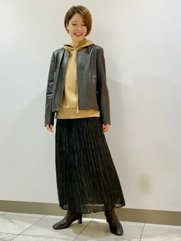 自由区 冨樫 コーディネート画像