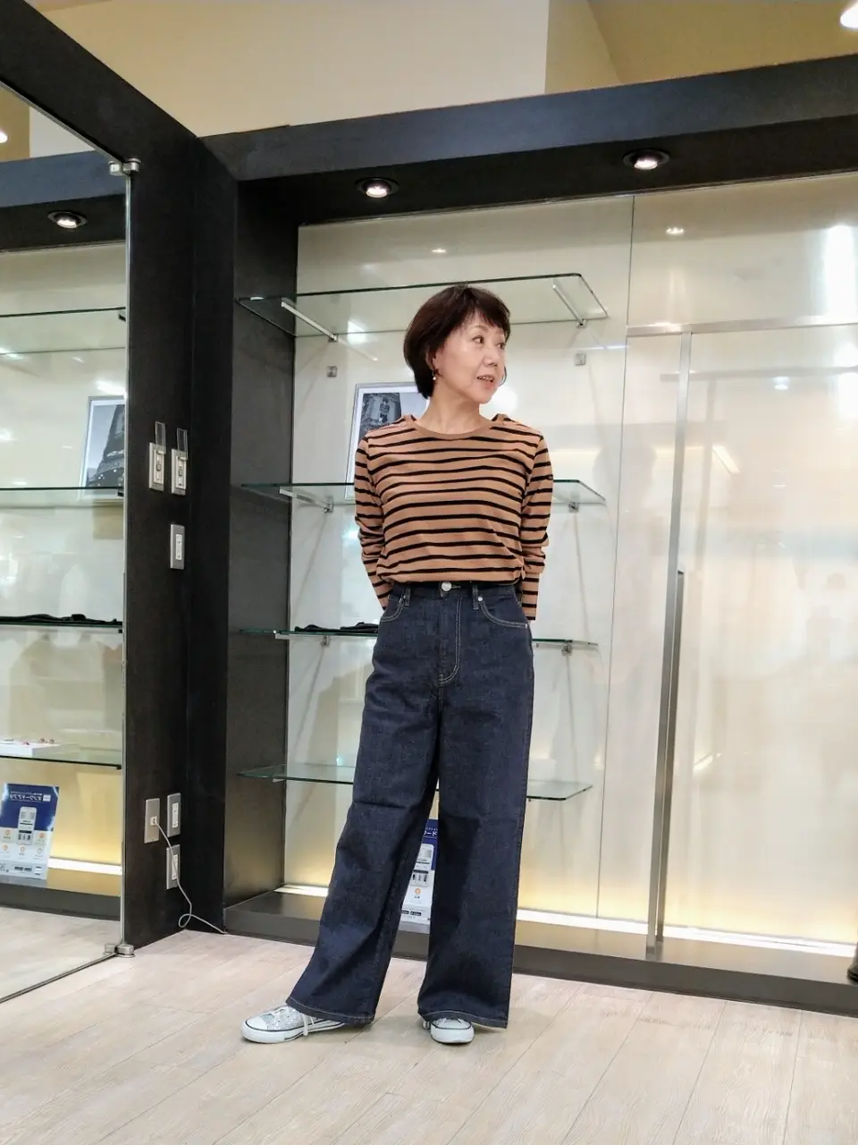 自由区 鶴田 コーディネート画像