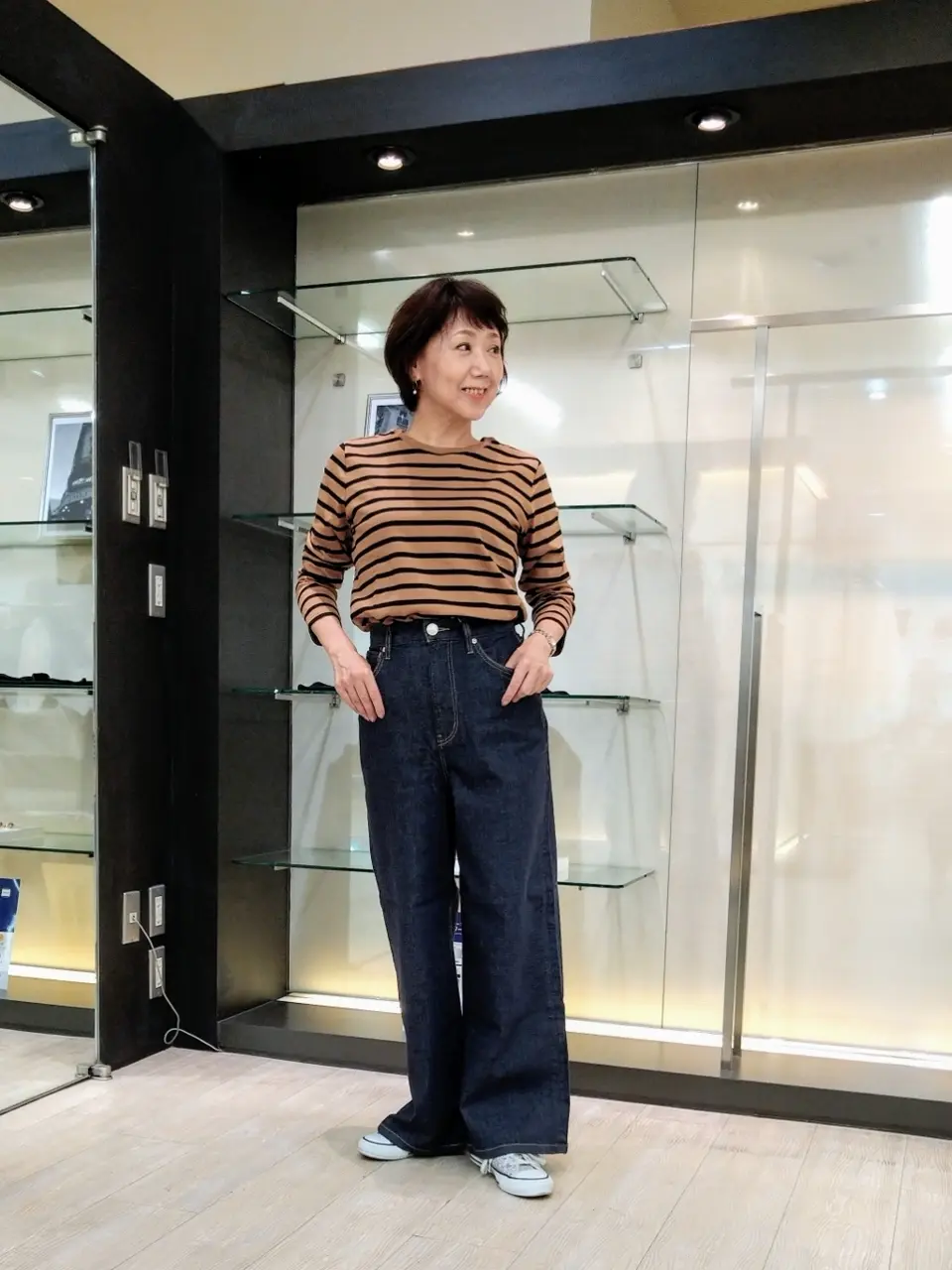 自由区 鶴田 コーディネート画像