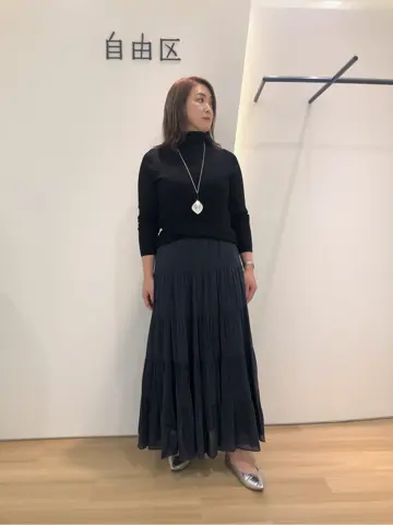 自由区 上島 コーディネート画像