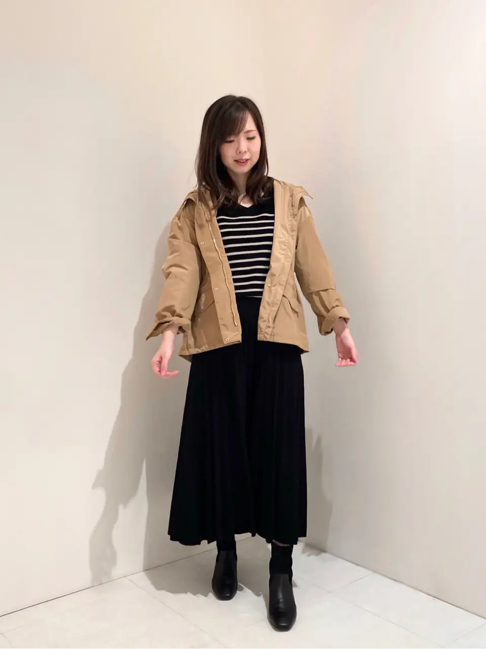  檀 コーディネート画像