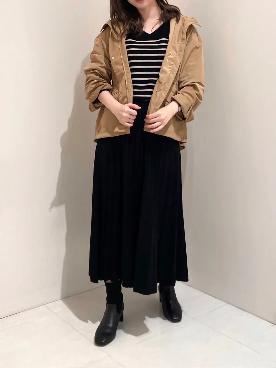 自由区 檀 コーディネート画像