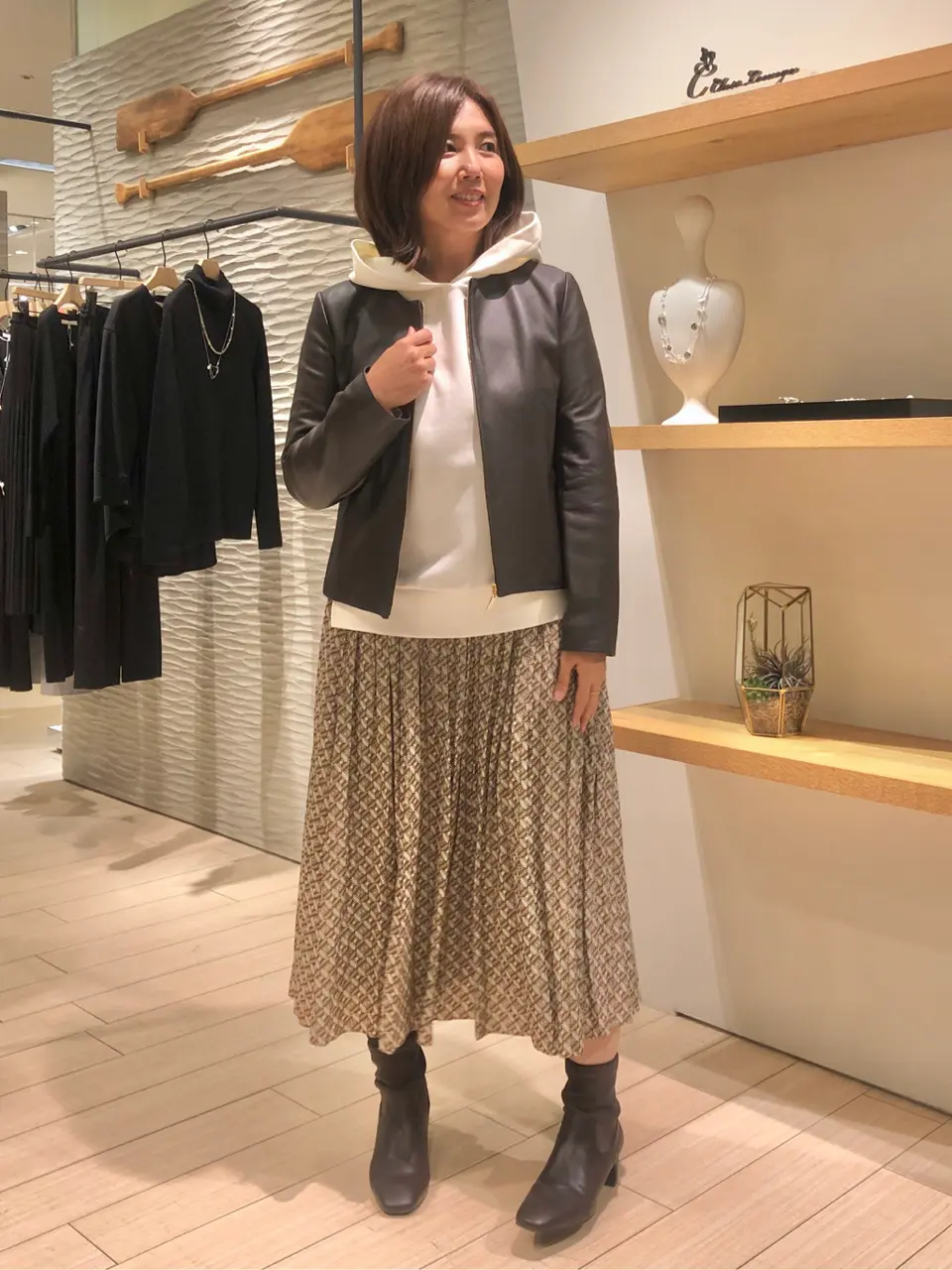 自由区 鈴木 コーディネート画像