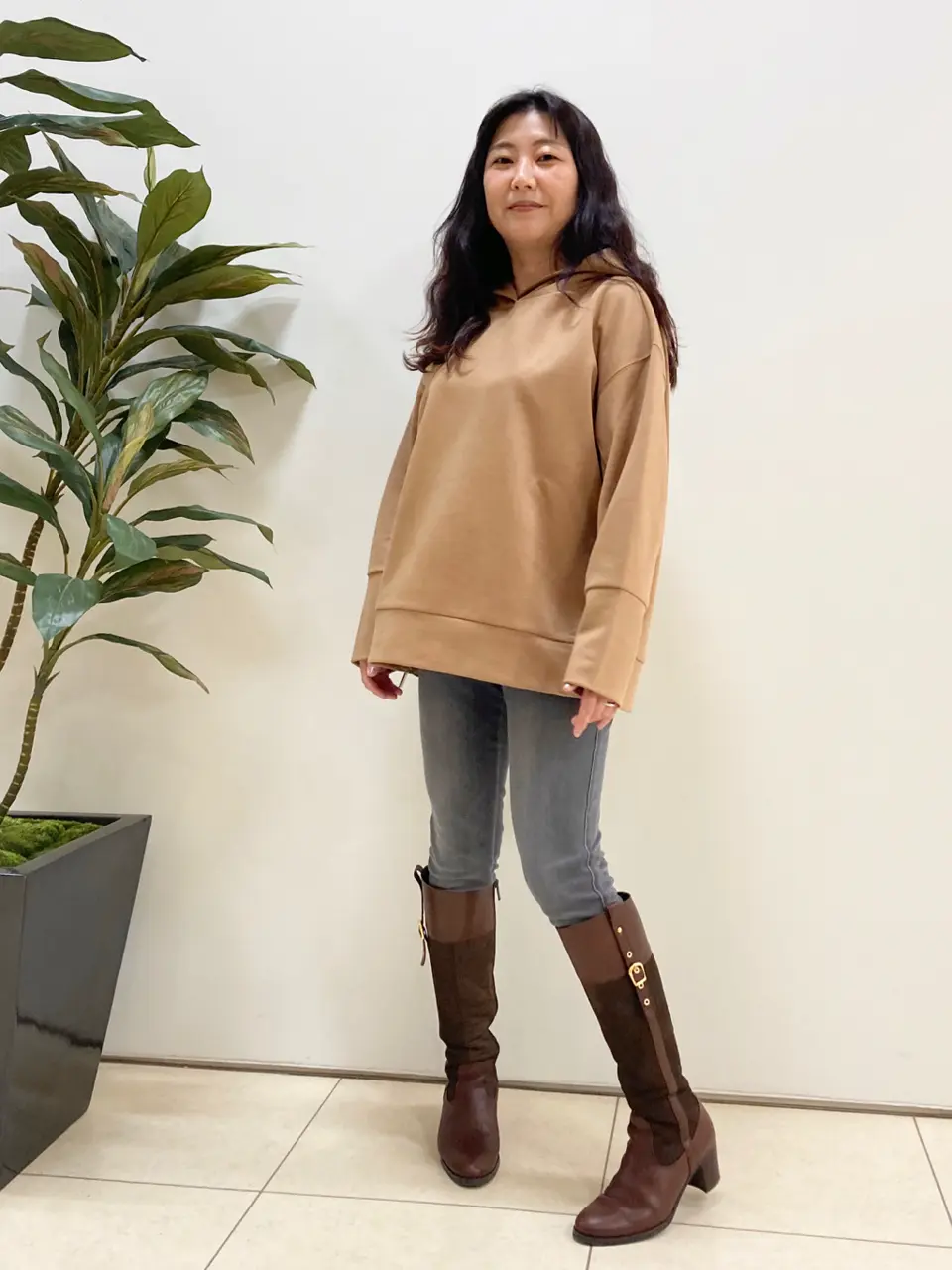 自由区 土居 コーディネート画像