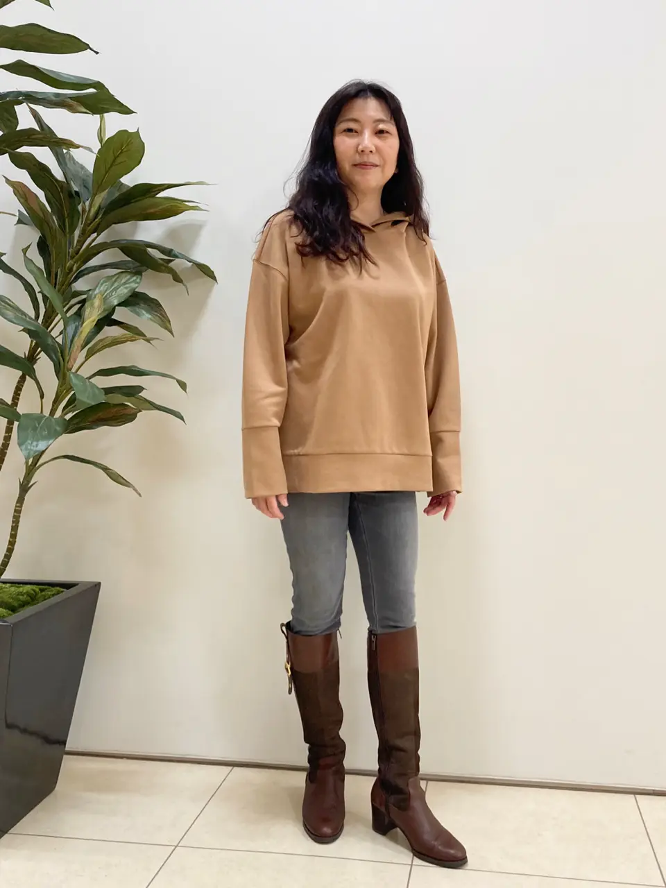 自由区 土居 コーディネート画像