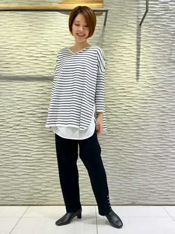 自由区 冨樫 コーディネート画像