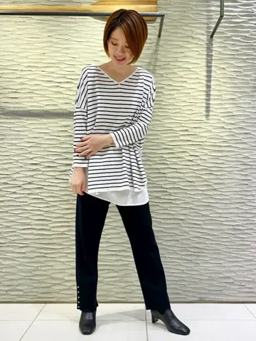 自由区 冨樫 コーディネート画像