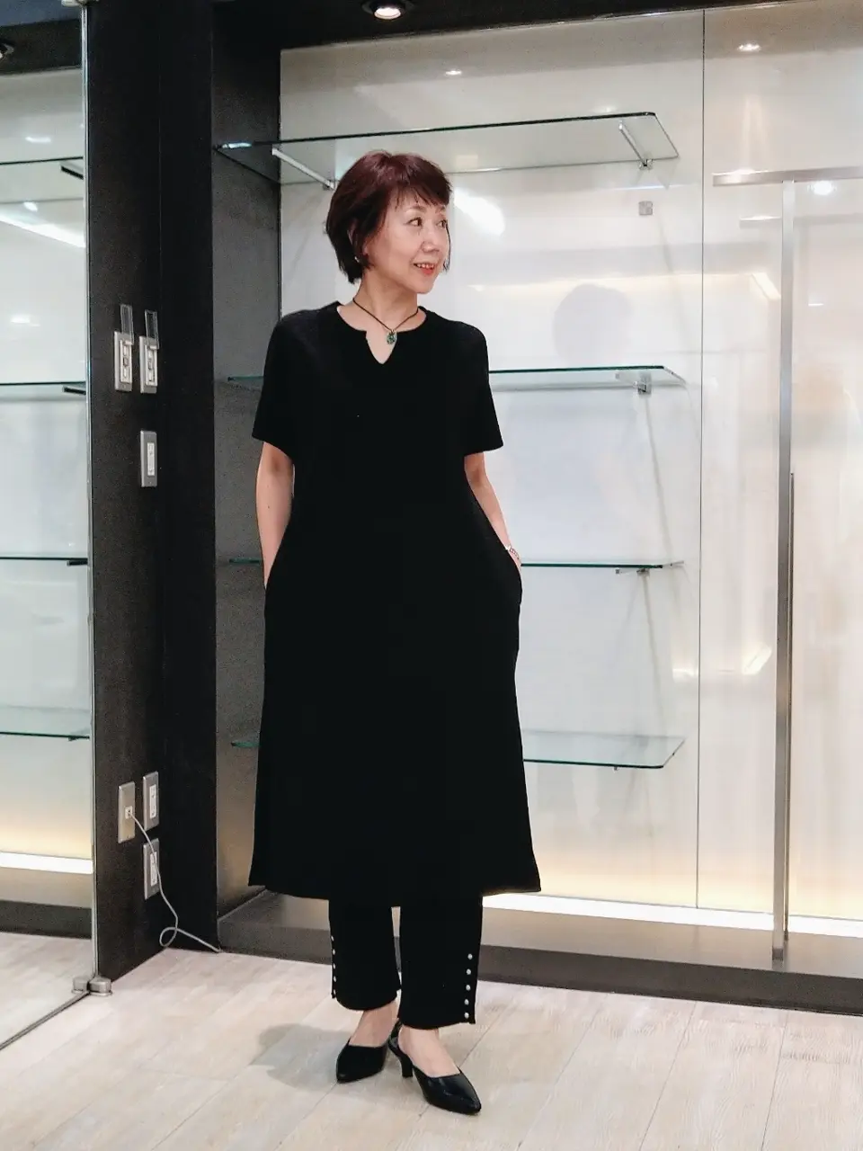 自由区 鶴田 コーディネート画像