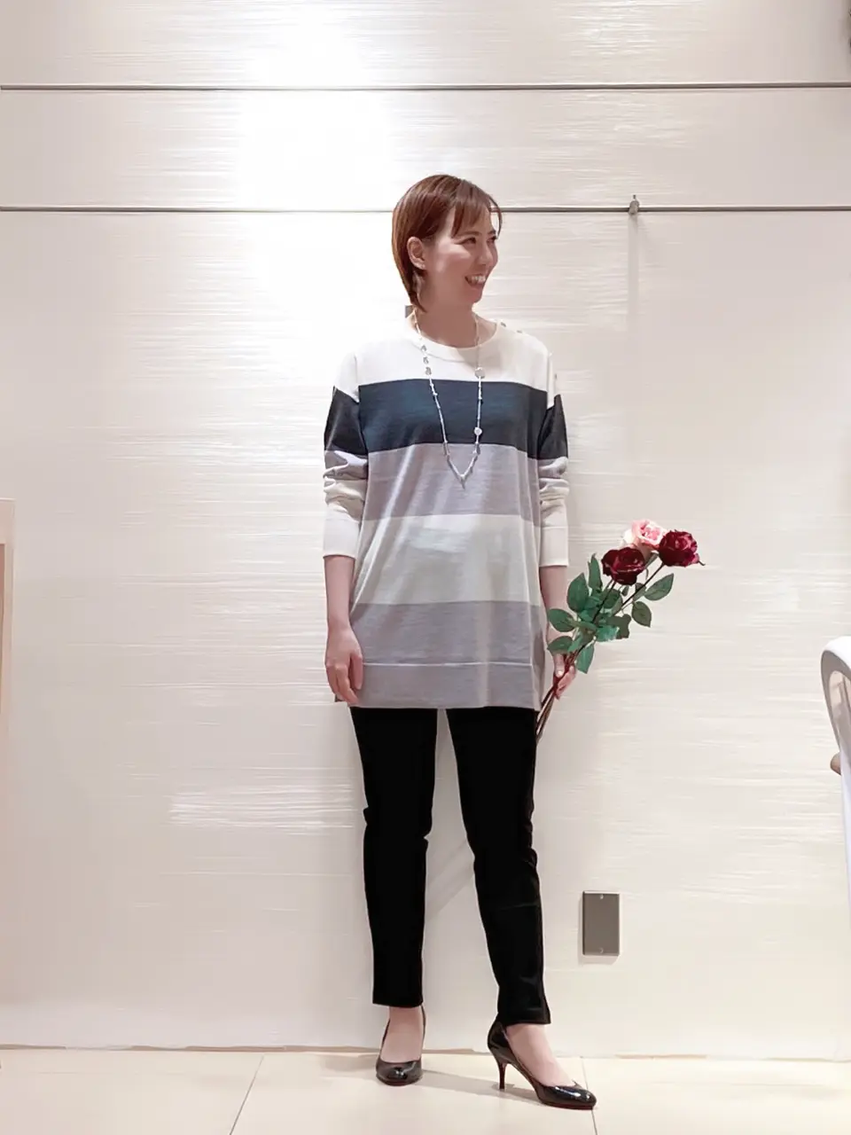 自由区 丸尾 コーディネート画像