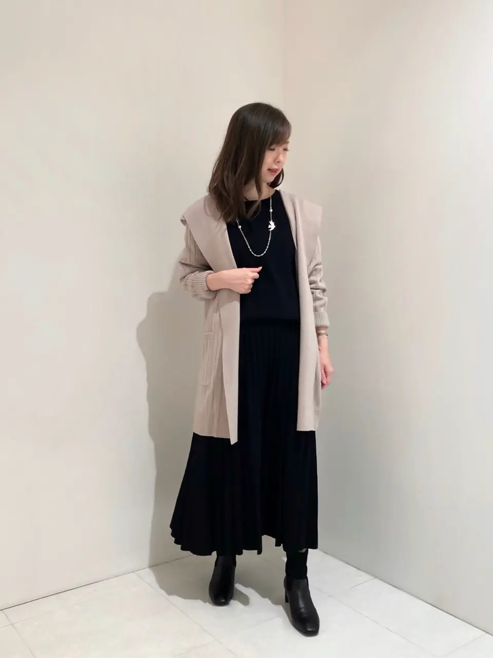  檀 コーディネート画像