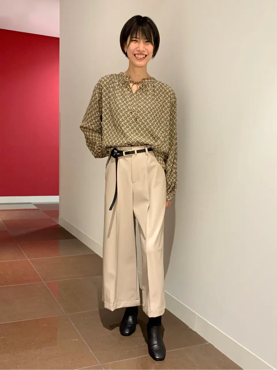 自由区 河野 コーディネート画像