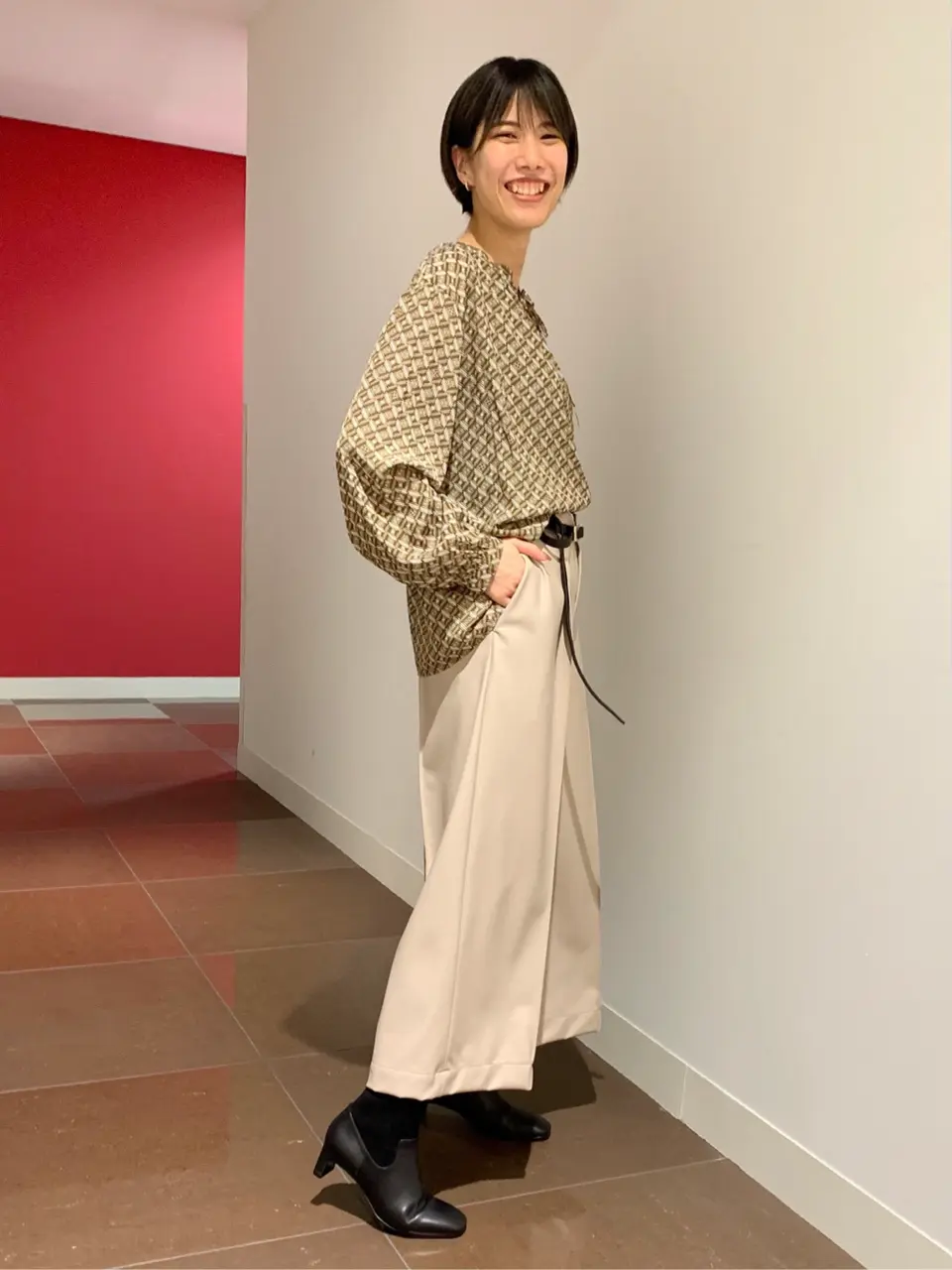 自由区 河野 コーディネート画像