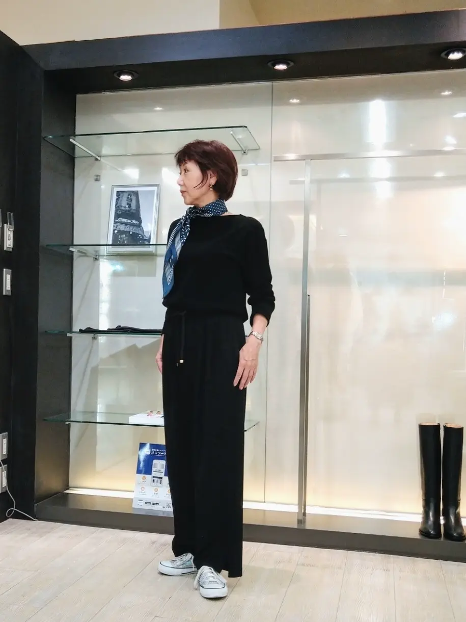 自由区 鶴田 コーディネート画像