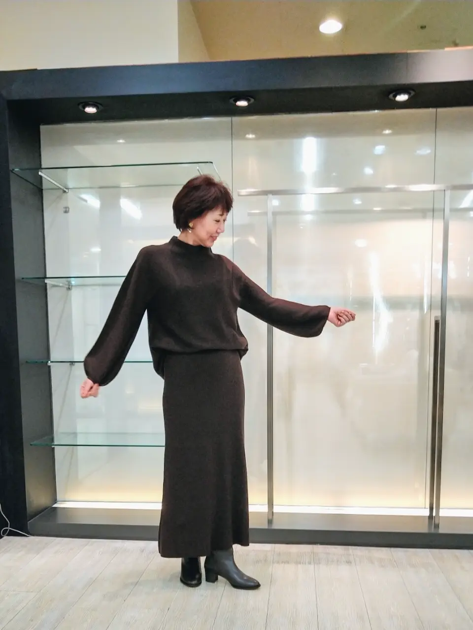 自由区 鶴田 コーディネート画像