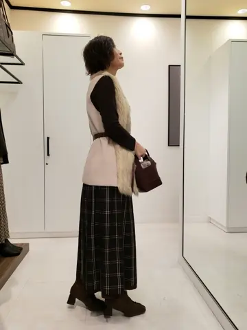 自由区 maruri コーディネート画像