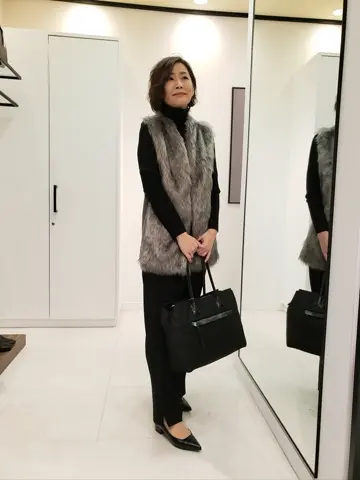 自由区 maruri コーディネート画像