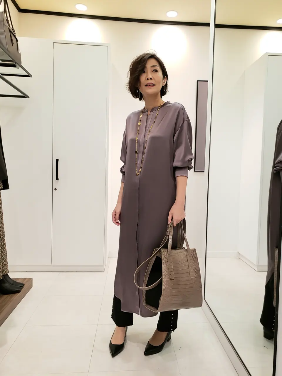 自由区 maruri コーディネート画像