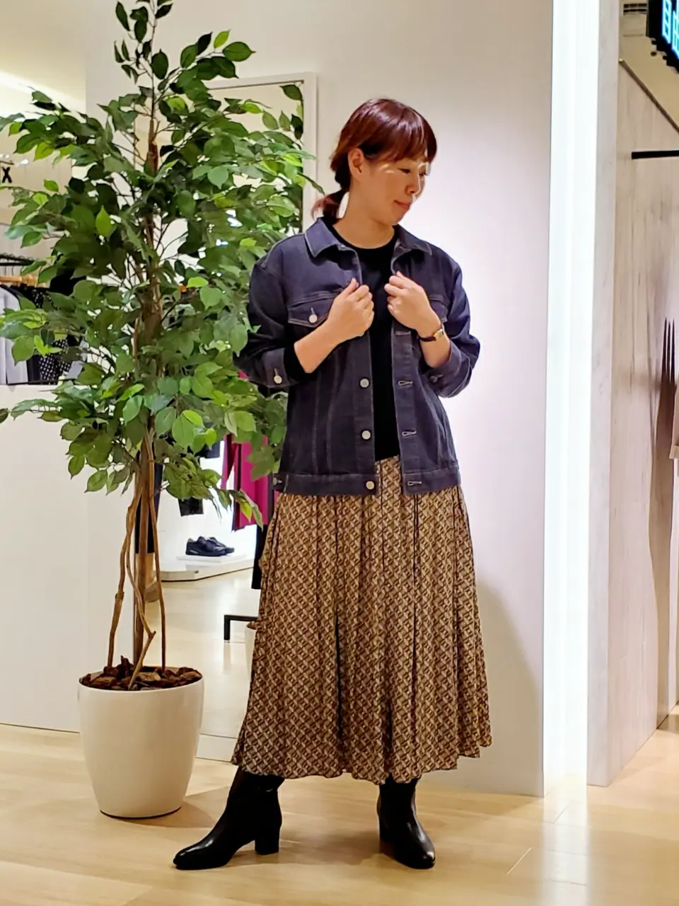 自由区 田辺 コーディネート画像