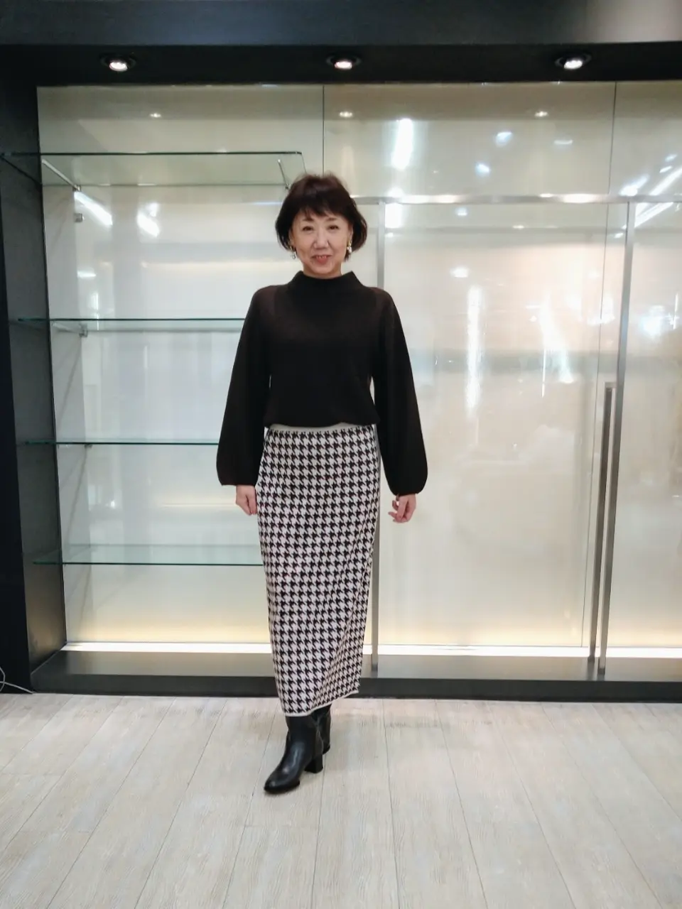 自由区 鶴田 コーディネート画像