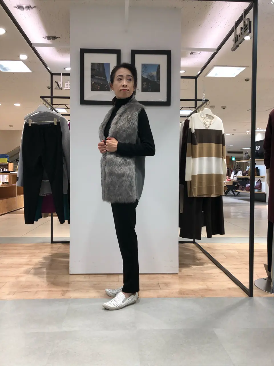 自由区 中尾 コーディネート画像