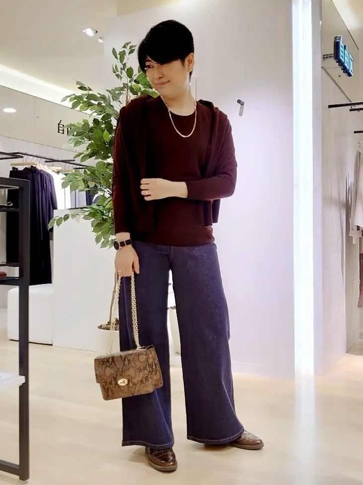 自由区 田中 コーディネート画像