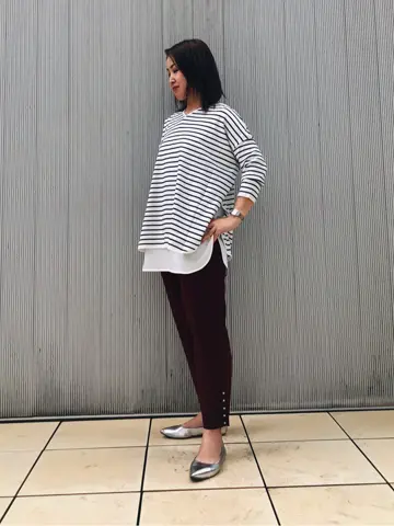 自由区 上島 コーディネート画像