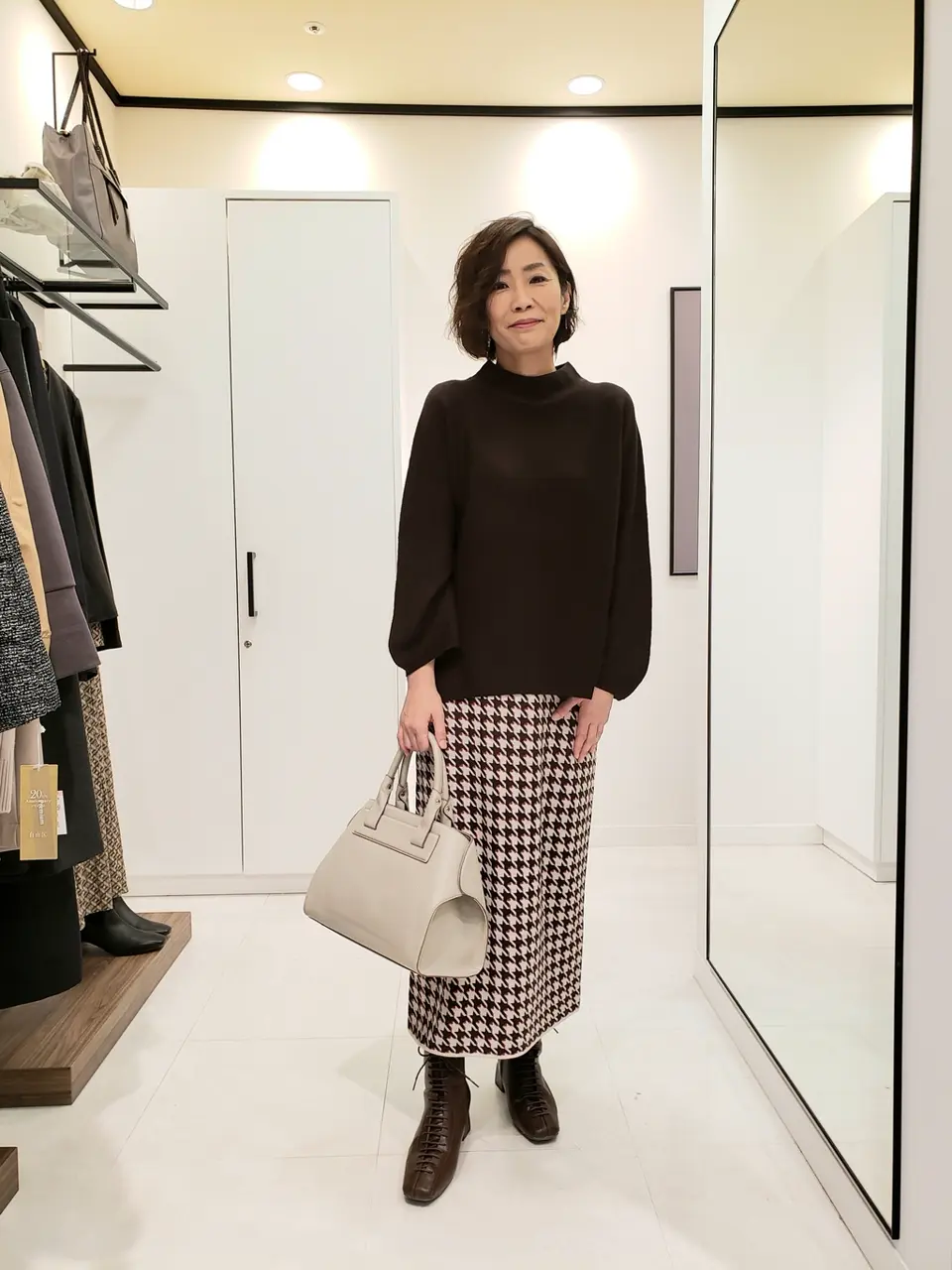 自由区 maruri コーディネート画像