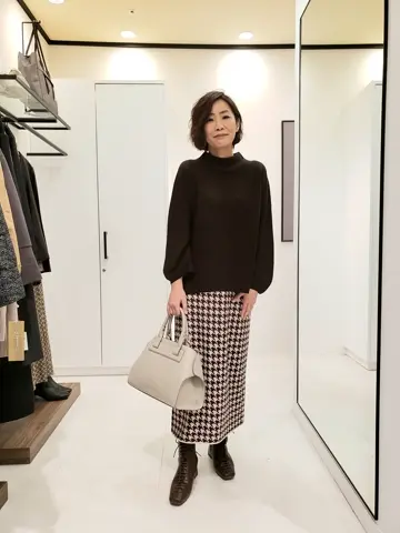 自由区 maruri コーディネート画像