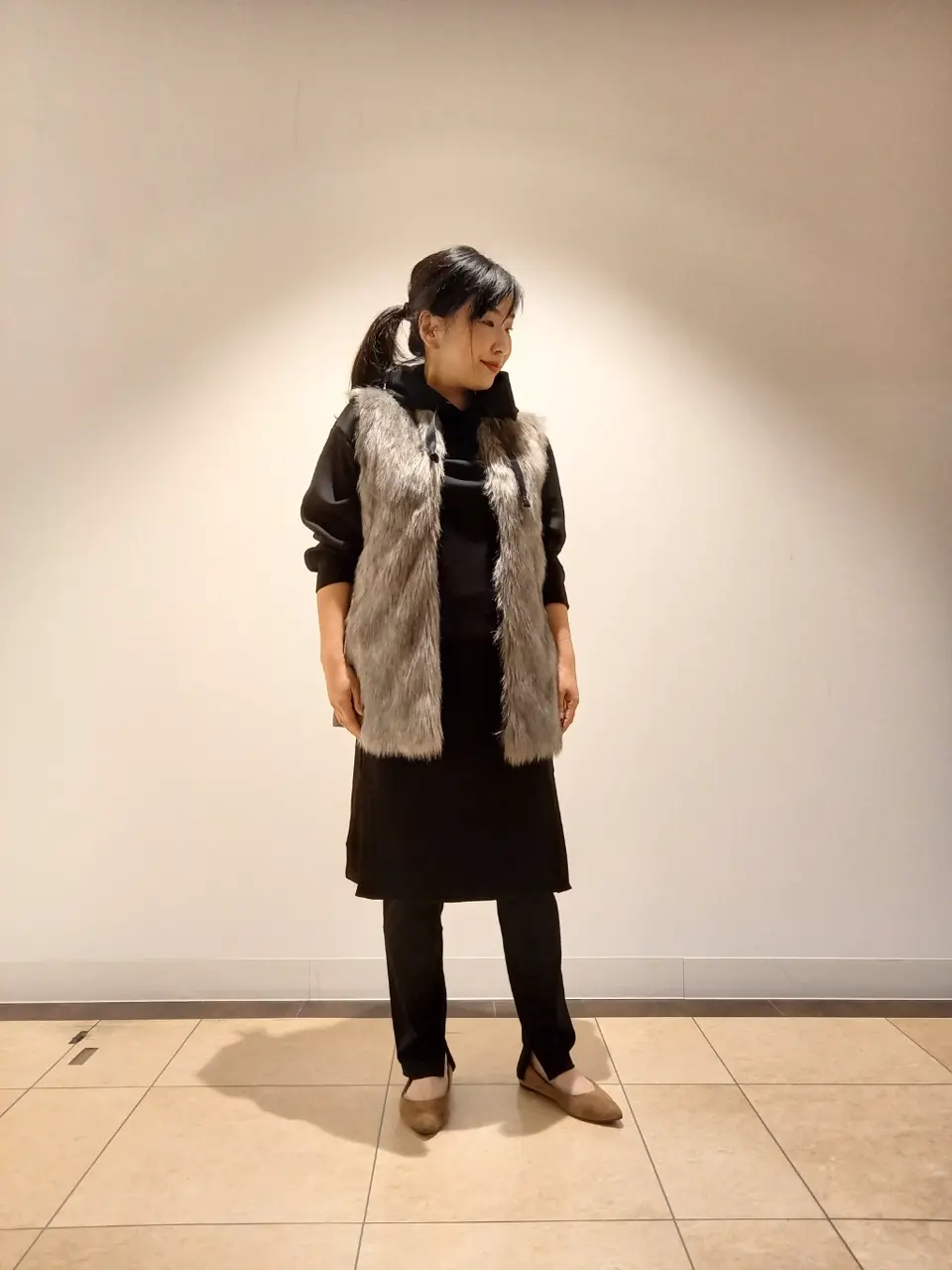 自由区 中川 コーディネート画像