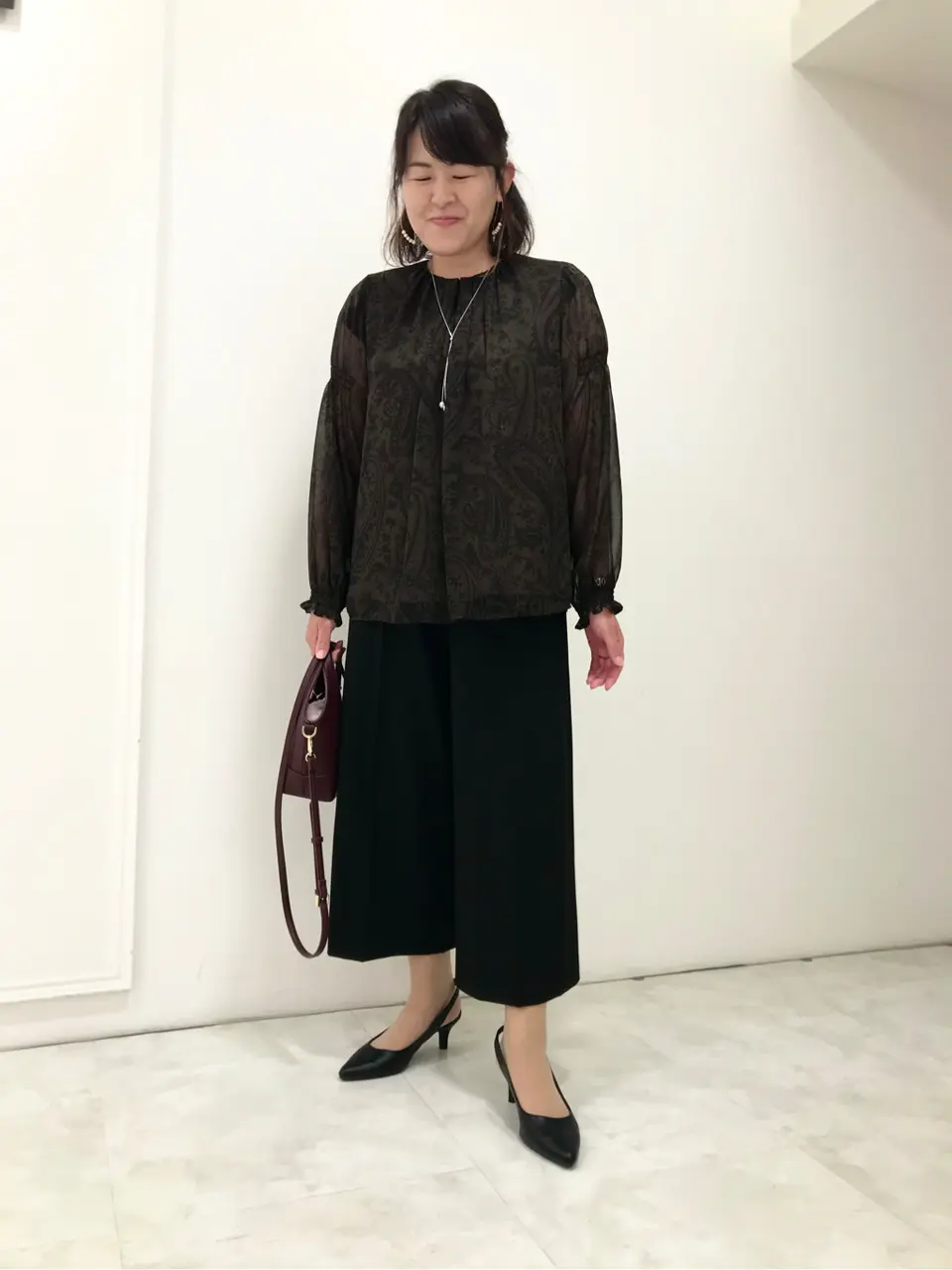 自由区 大野 コーディネート画像