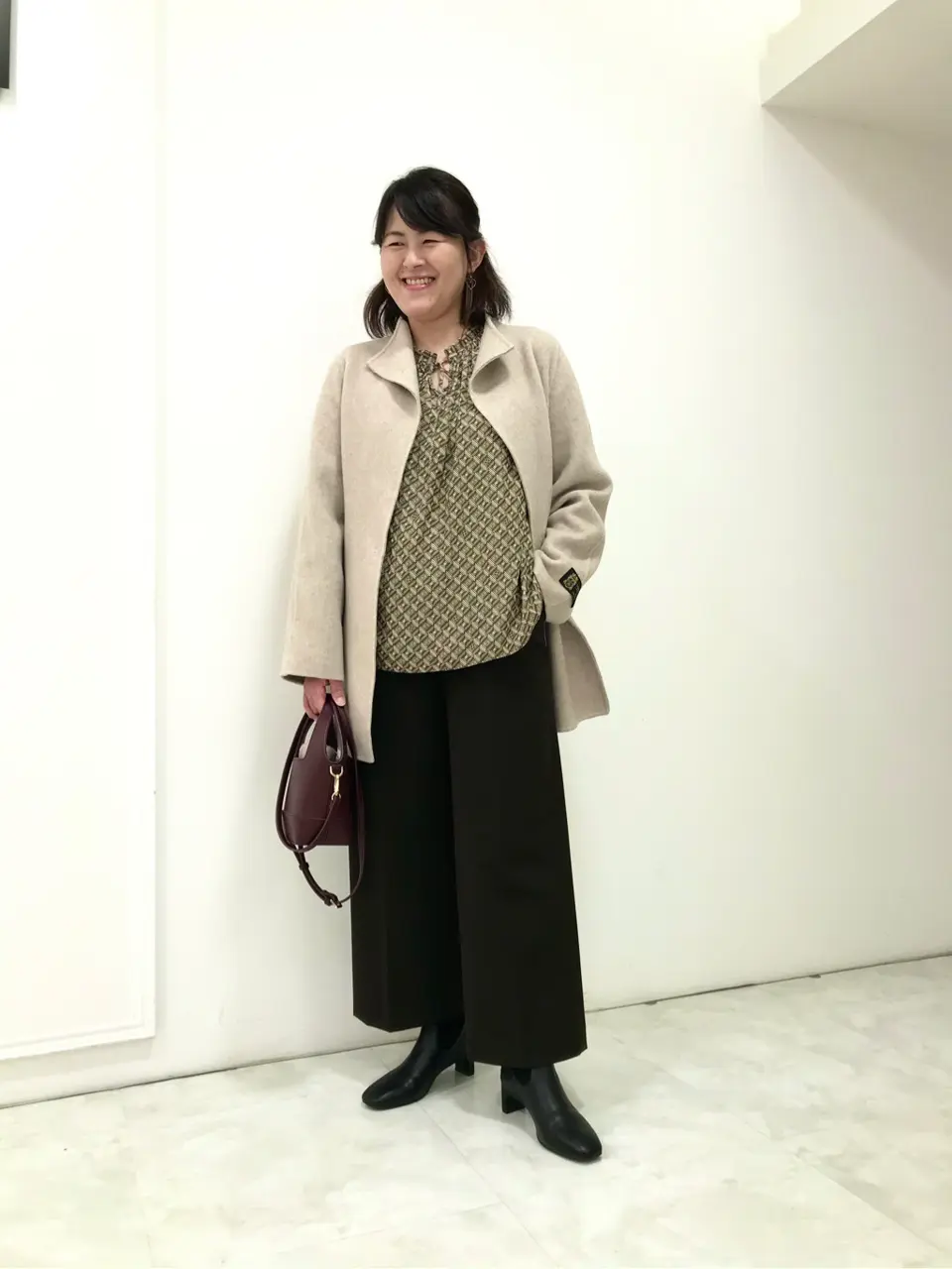 自由区 大野 コーディネート画像