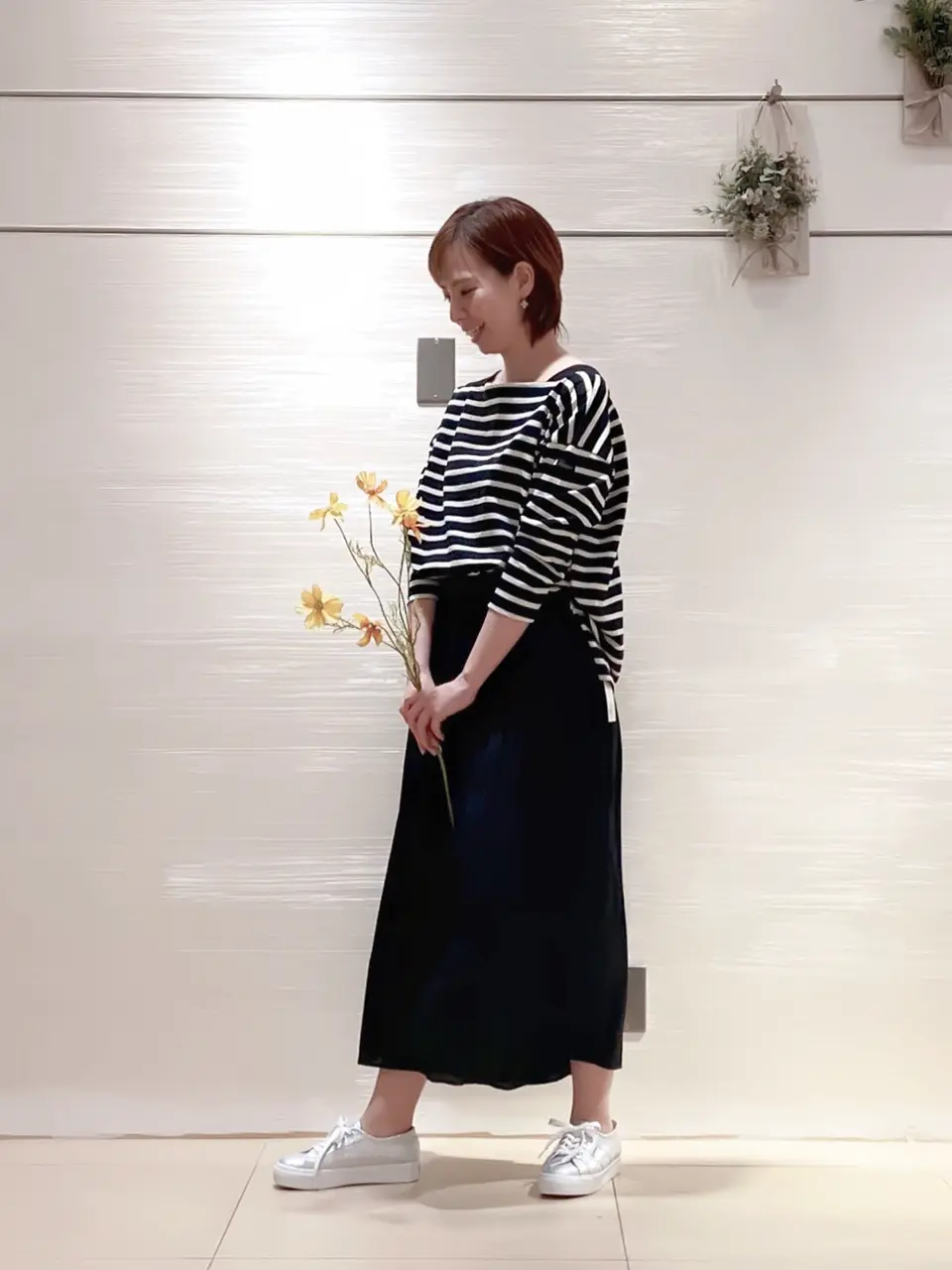 自由区 丸尾 コーディネート画像