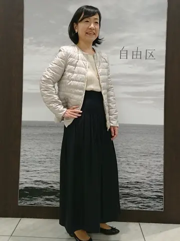 自由区 スタッフ コーディネート画像