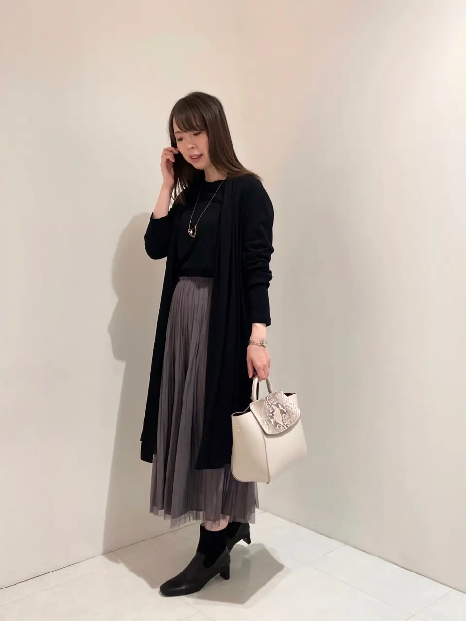 自由区 檀 コーディネート画像