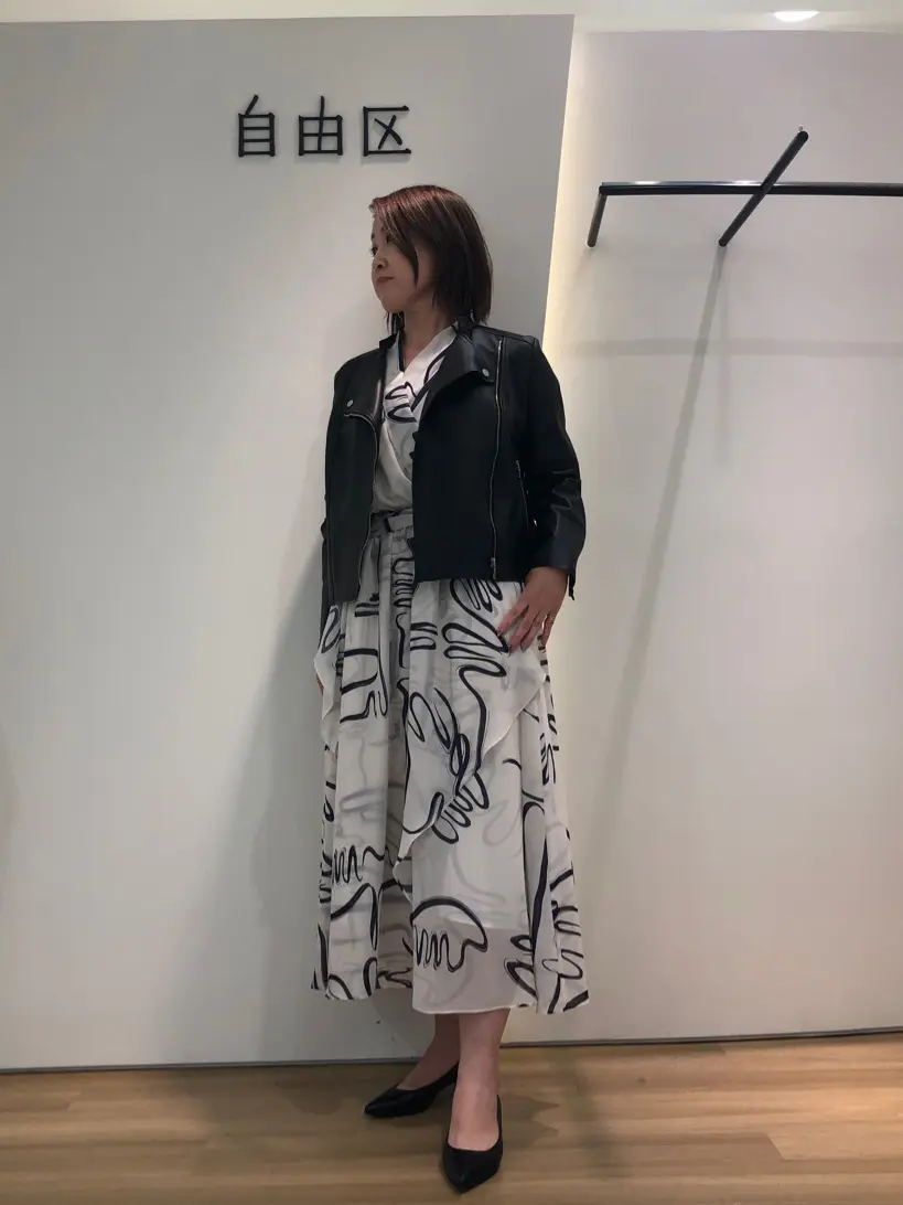 自由区 上島 コーディネート画像